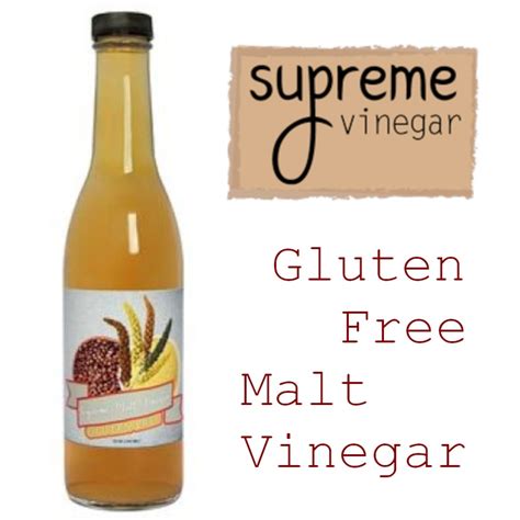 malt vinegar gluten free substitute.